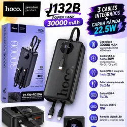 Powerbanck Hoco J132B 30,000 mAh (111 Wh),