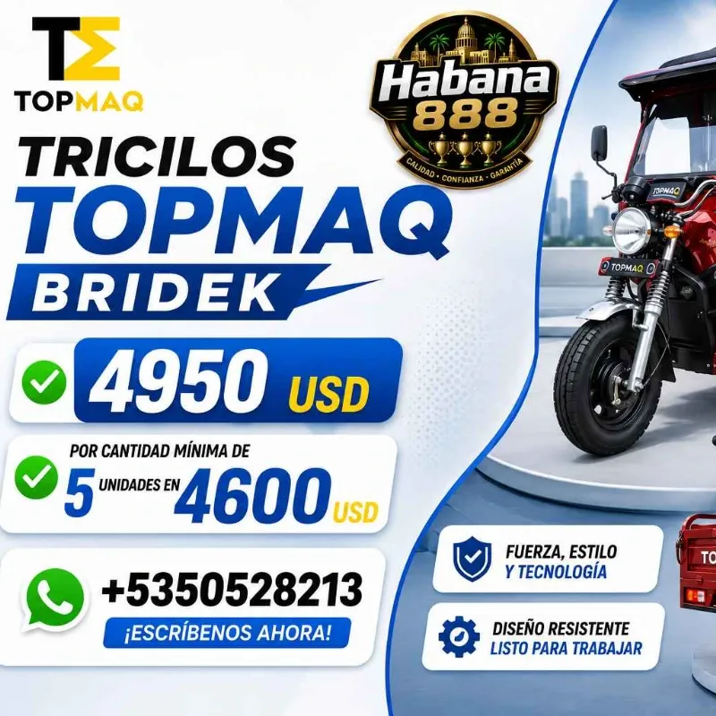 🚨Tricilos TOPMAQ BRIDEK.