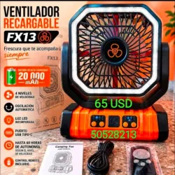 Ventilador recargable Fx13