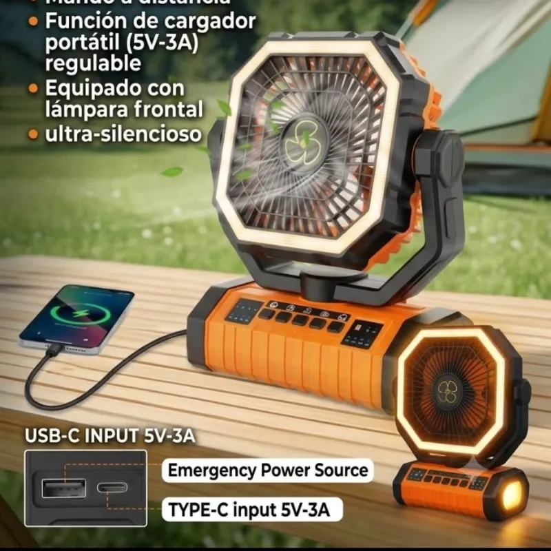 Ventilador recargable Marca X11  envío gratis