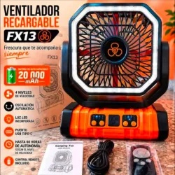 Ventilador recargable X13 envío gratis