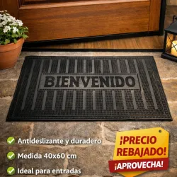 Alfombra engomadas para entrada (WELCOME)