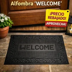 Alfombra engomadas para entrada (WELCOME)