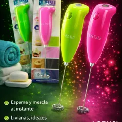 Batidoras eléctricas LOTUS Neón:
