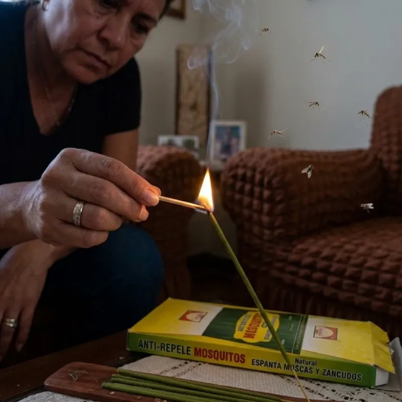 Cajas de incienso espanta moscas y mosquitos