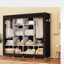 Closet doble de lona