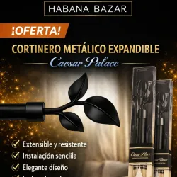 Cortinero expandible hasta 2.10