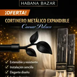 Cortinero metálico expandible Caesar Palace