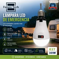 Lámpara LED de emergencia Future Tech
