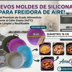 Molde de silicona para freidora