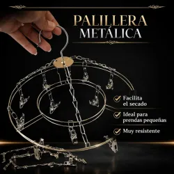 Palillera metálica