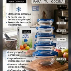 Set de Bowls Lotus Home Collection: