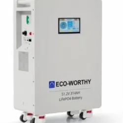 🔋 Batería Inteligente ECO-WORTHY PowerMega 314 | 16.08 kWh LiFePO₄