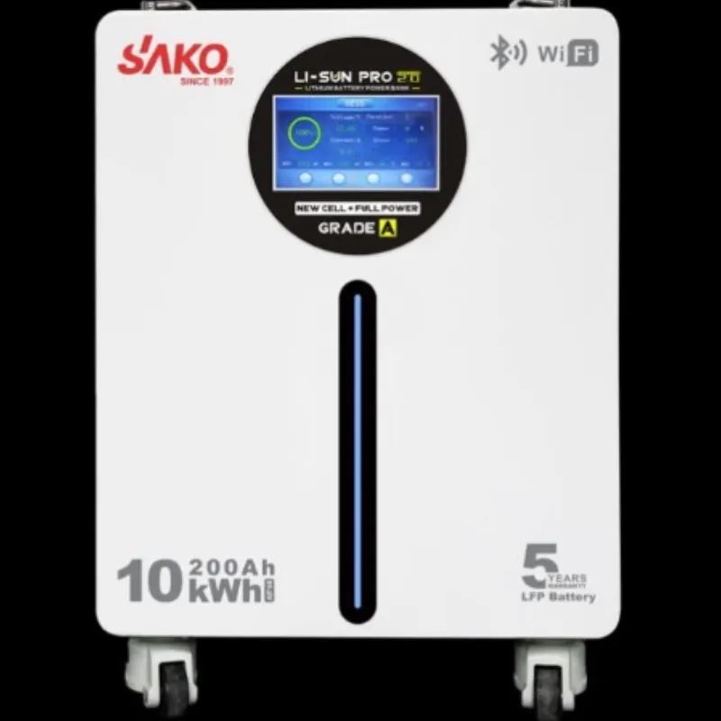 🔋 Bateria SAKO Li-SUN 10.24 kWh LiFePO₄ | 51.2 V / 200 Ah