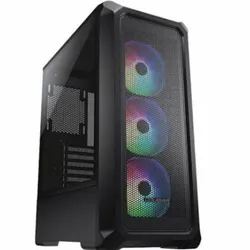 Chasis Gaming Cougar Archon 2 Mesh RGB | Semitorre ATX/mATX | Panel Frontal Mesh | Vidrio Templado | USB 3.0 | Negro