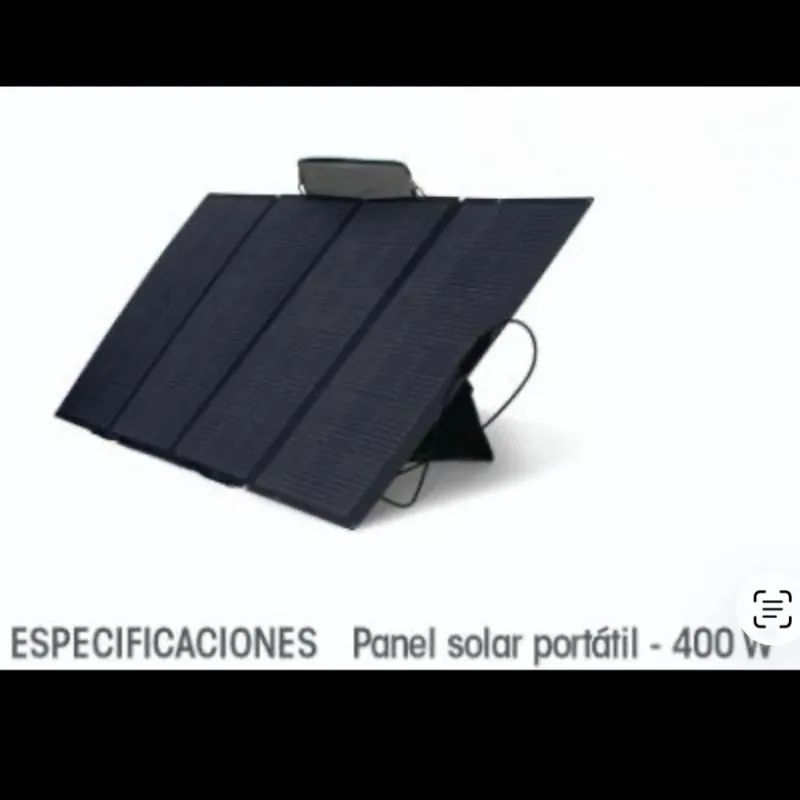 Panel solar portátil 400W Ecoflow