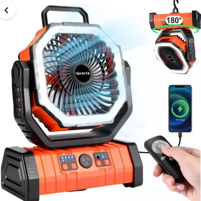 Ventilador F6 recargable 20000 mah