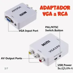 Adaptador -- VGA a RCA 