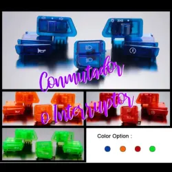 Conmutadores kit de interruptor de 5 piezas para motocicleta