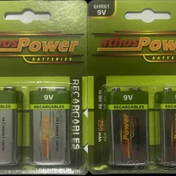 Pilas 9V Recargables TENERGY ORIGINALES (1 Unidad)