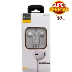 39. AUDÍFONOS MANOS LIBRES CON CABLE/ G2