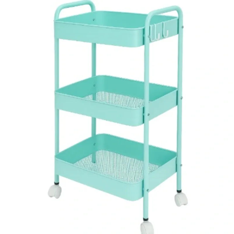 CARRITO ORGANIZADOR METÁLICO DE 3 NIVELES