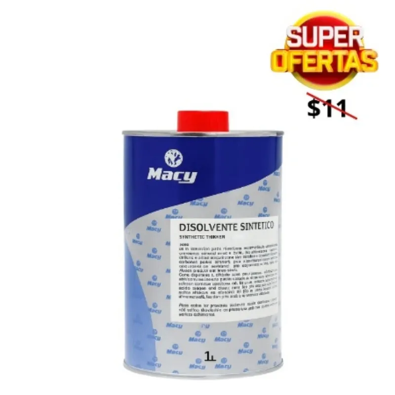 DISOLVENTE SINTÉTICO MACY 1 L