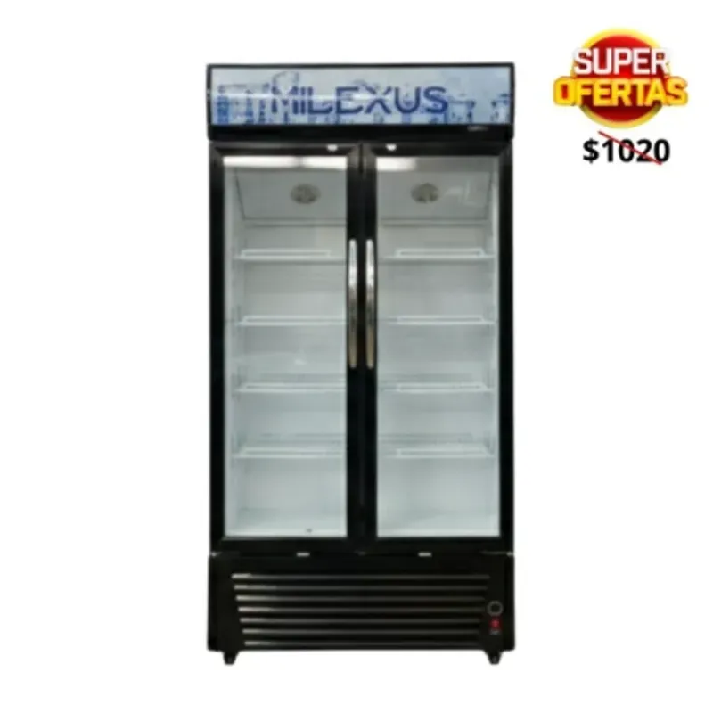 NEVERA EXHIBIDORA VERTICAL 19.7PIES MILEXUS