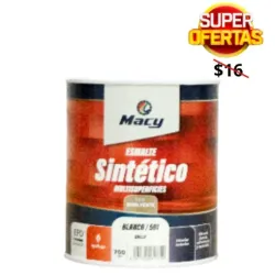 PINTURA ESMALTE SINTETICO COLOR BLANCO