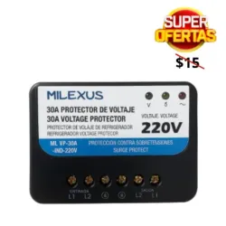 PROTECTOR DE VOLTAJE DE LINEA MILEXUS 220 V