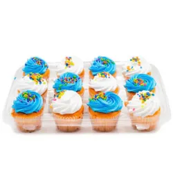 12 Cupcakes 🧁 Con  Merengue Italiano