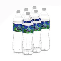 Agua Mineral Natural Ciego Montero, Estuches de 6 botellas de 1.5 litros.
