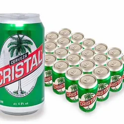 Cerveza Cristal (caja de 24 unidades)