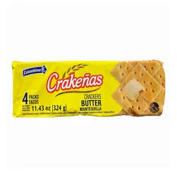 Galletas sabor a mantequilla Crakeñas (4u)