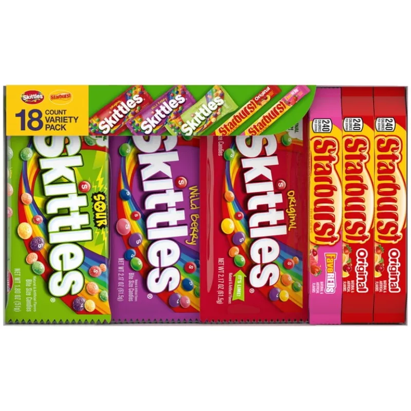 Mars Mixed Skittles & Starburst