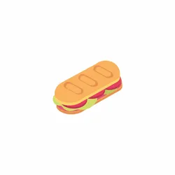 Baguette de Jamón Serrano 🐷