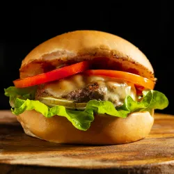 Hamburguesa de res