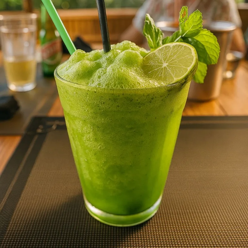 Limonada con Hierba Buena 