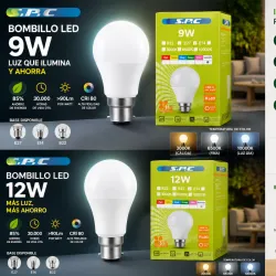 6 💡 BOMBILLAS LED 💡: Ilumina tu espacio sin preocuparte por la factura!