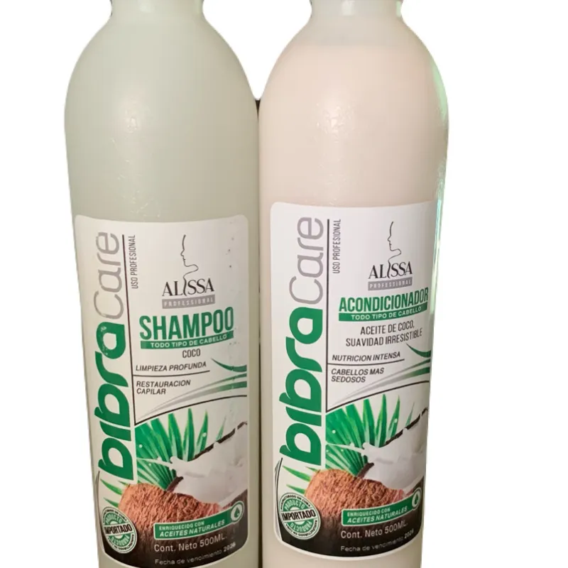Shampoo y Acondicionador de Coco