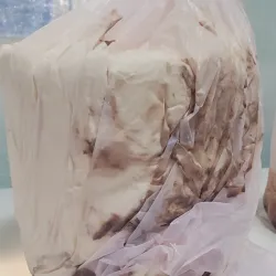 Helado Vainilla Rizado con chocolate