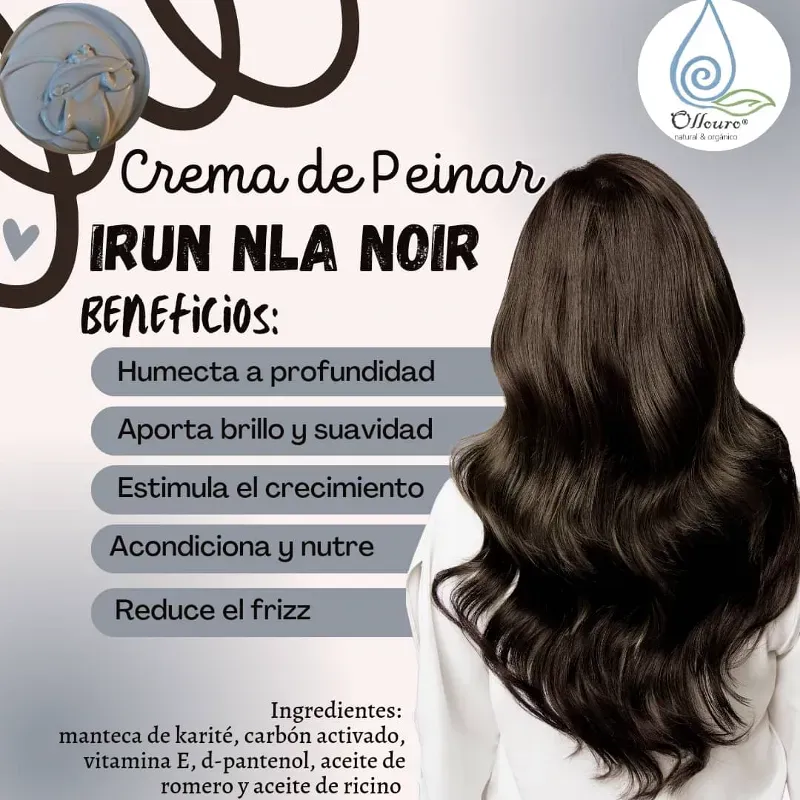 Crema de Peinar: Irun nla Noir