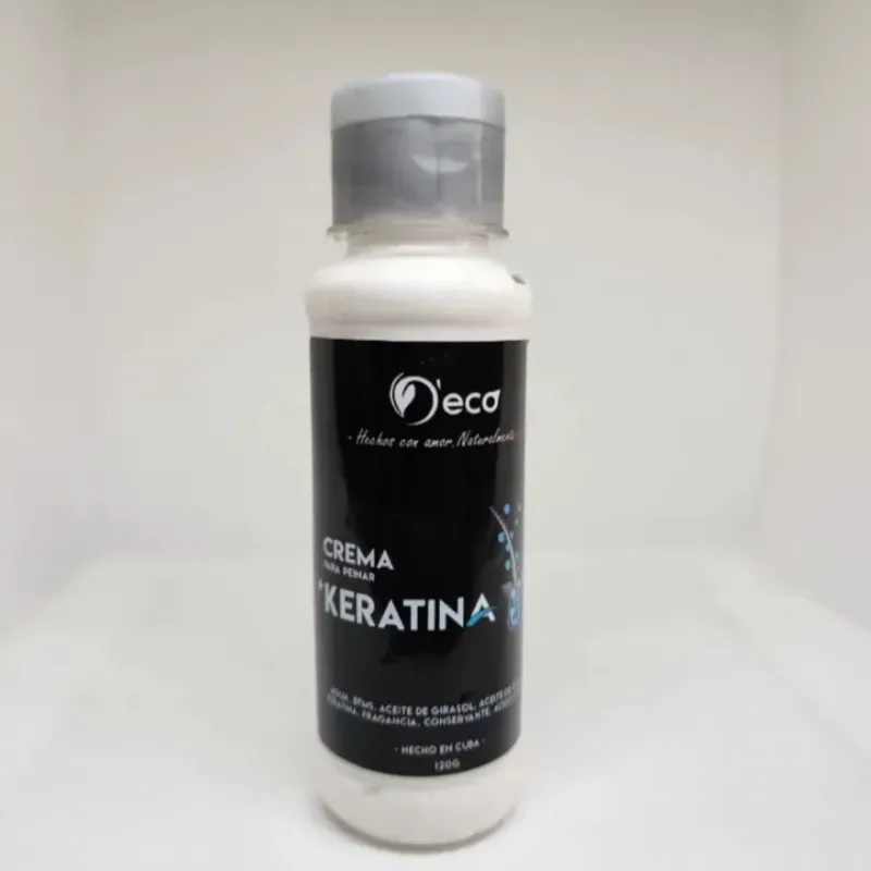 Crema para peinar con Keratina 