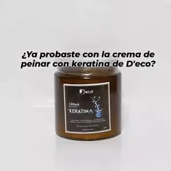 Crema para peinar con Keratina 