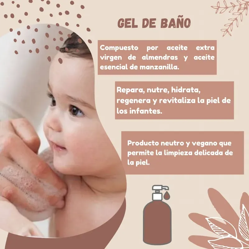 Gel de baño para bebés 👶