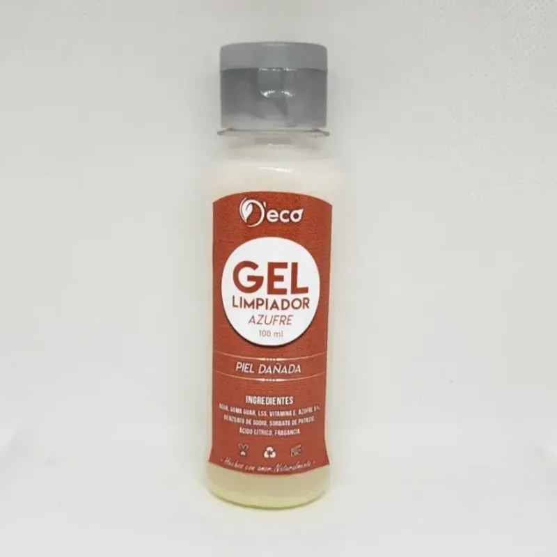 Gel limpiador de azufre