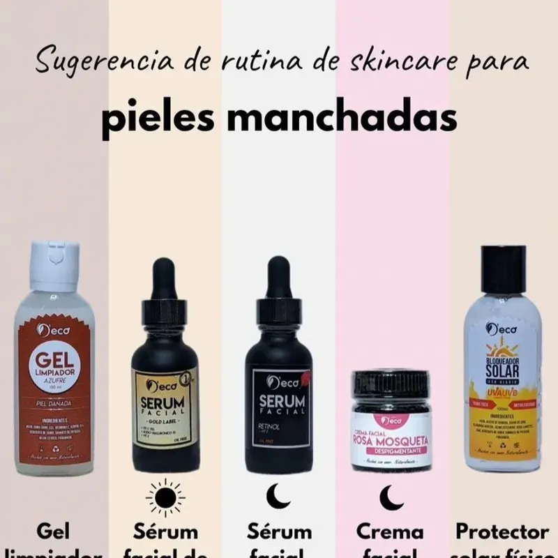 Rutina facial antimanchas