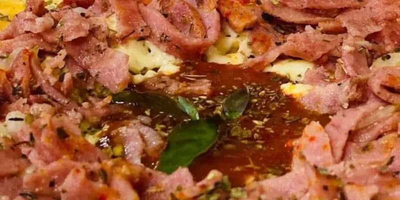 Napolitano Doble Con Jamón 🍝🍖 