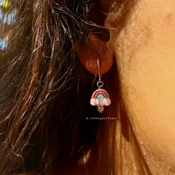 Aretes de arcoiris