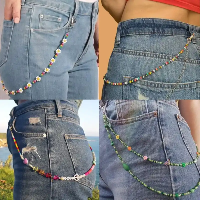 Cadenita para jeans/ shorts/ sayas